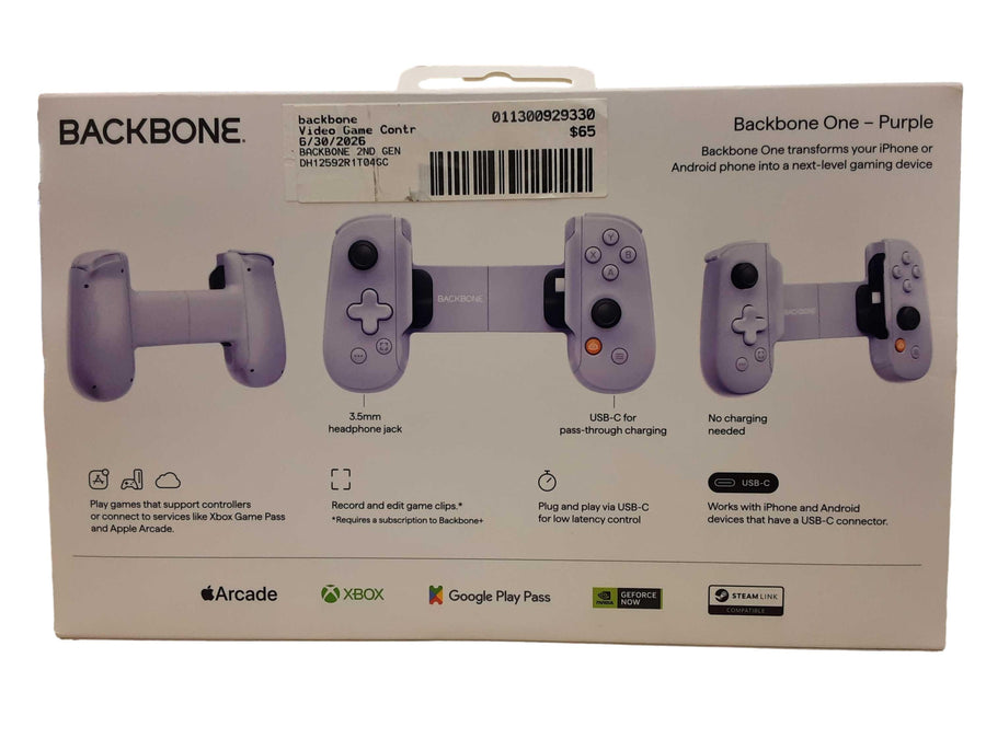 Backbone Backbone 2nd Gen Purple Gaming Controller