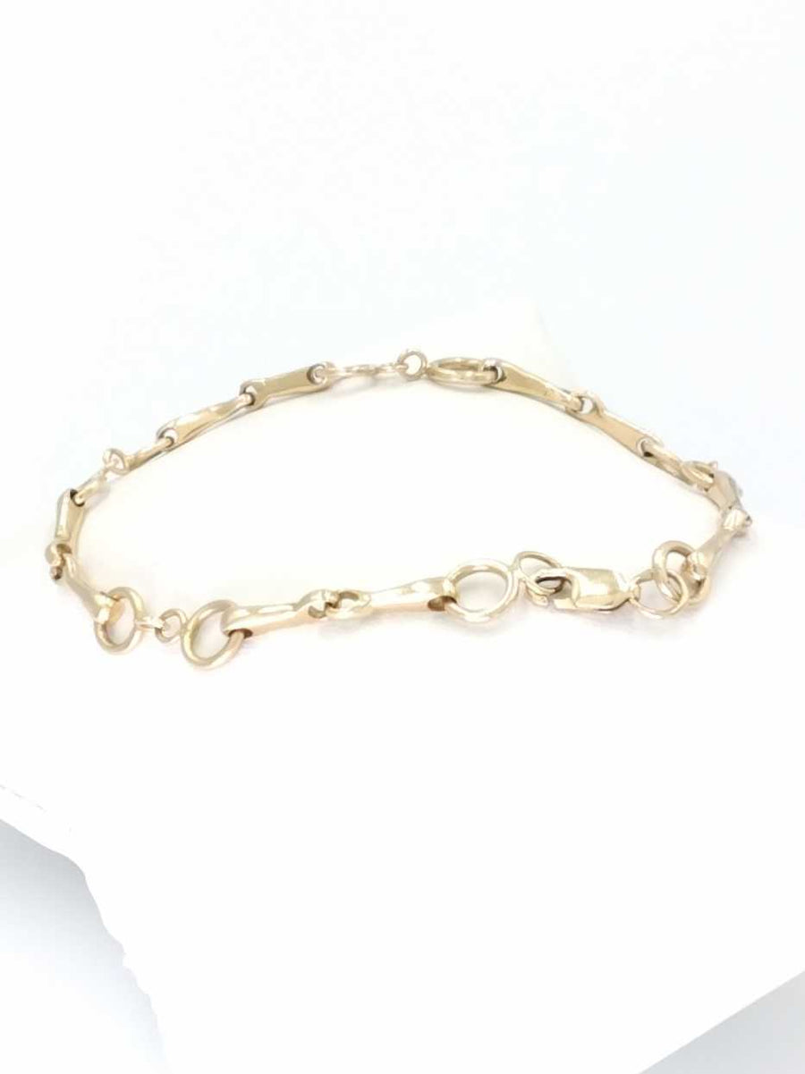 Bracelet - Yellow Gold 14k (.585) 9.1 grams 8 inch