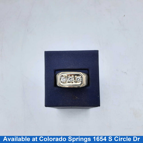 Men's Ring - Yellow Gold 14k (.585) 7.8 grams Size 12