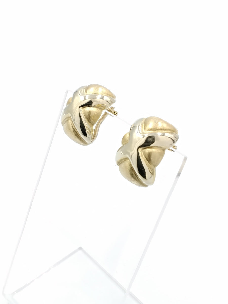 Gold Ball Earrings - Yellow Gold 18k (.750) 6.3 grams