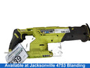 Ryobi P519vn Green Cordless Reciprocating Saw