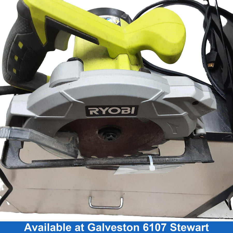 Ryobi Csb135lvn Green Corded Circular Saw