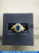 Women's Ring - Yellow Gold 14k (.585) 3.8 grams Size 20