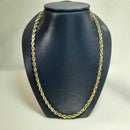 Rope Chain - Yellow Gold 14k (.585) 30.8 grams 24 inch