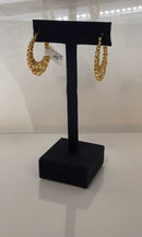 Shrimp Earrings - Yellow Gold 10k (.417) 3.4 grams