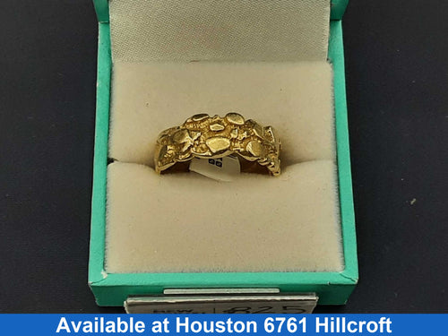 Men's Ring - Yellow Gold 14k (.585) 5.8 grams Size 7.5