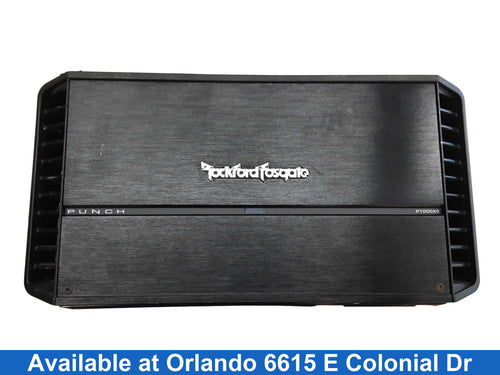 Rockford Fosgate P1000x5 Black Car Audio Amplifier