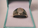 Men's Ring - Yellow Gold 10k (.417) 3.9 grams Size 11