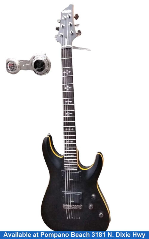 Schecter Im23070785 Black Electric Classic Guitar