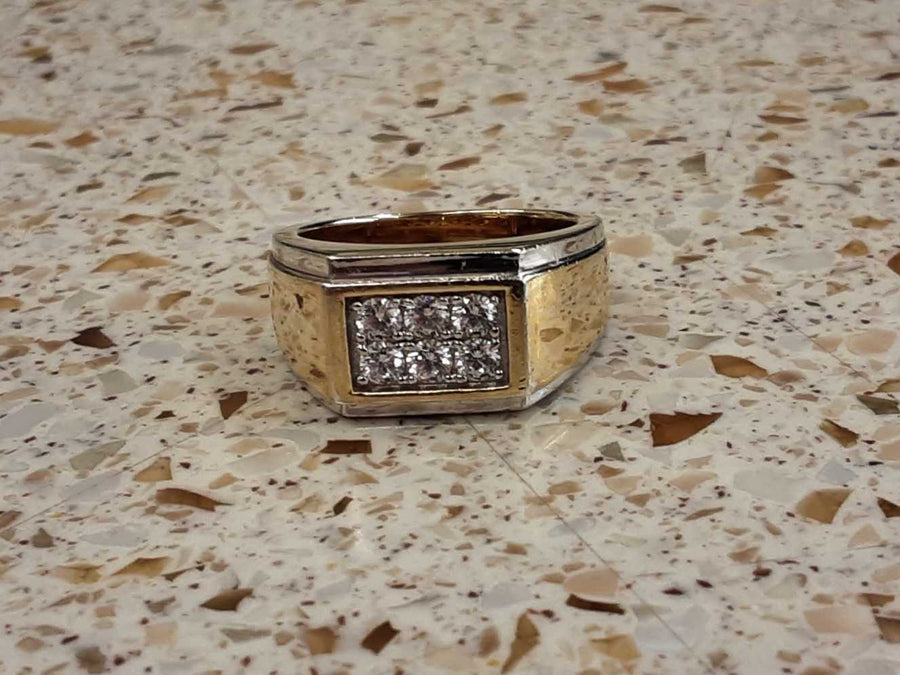 Men's Ring - Silver 12.2 grams Size 10