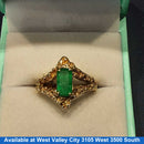 Women's Ring - Yellow Gold 14k (.585) 6.6 grams Size 11