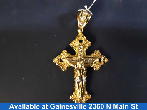 Religious Pendant - Yellow Gold 10k (.417) 12.5 grams