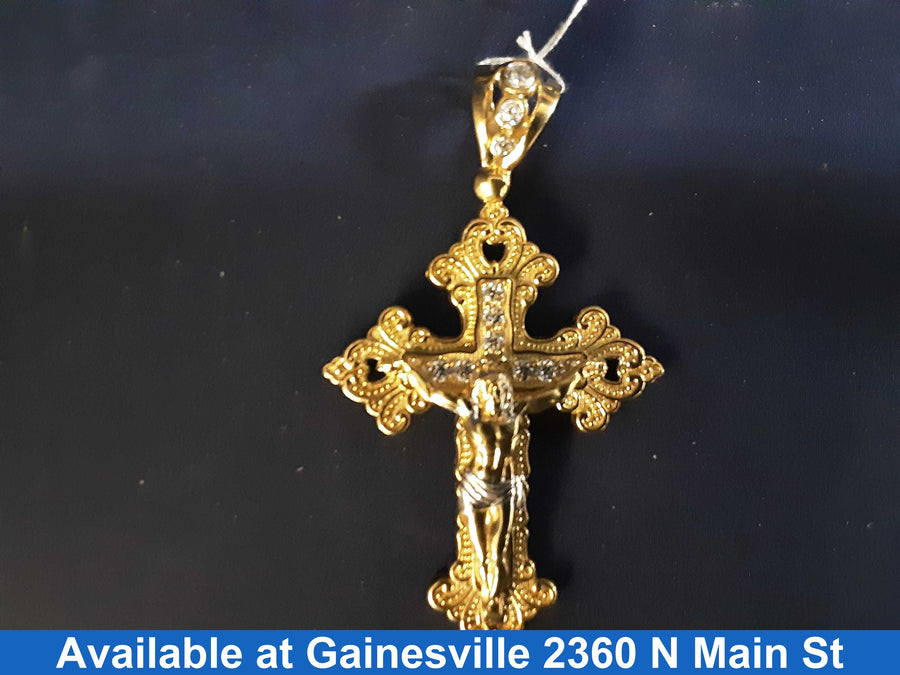 Religious Pendant - Yellow Gold 10k (.417) 12.5 grams