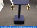 Bangle Earrings - Yellow Gold 14k (.585) 3.6 grams