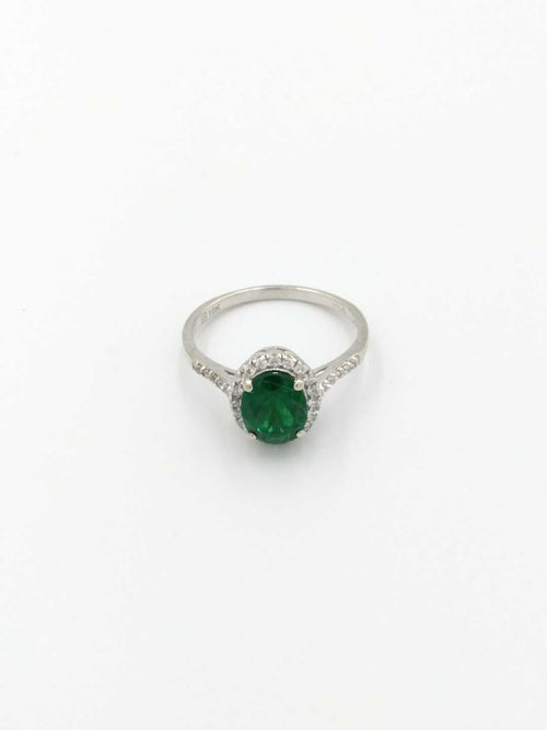 Women's Ring - White Gold 10k (.417) 2.7 grams Size 9.5