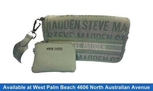 Steve Madden Do333070 Mint Bkam Green Purse / Handbag