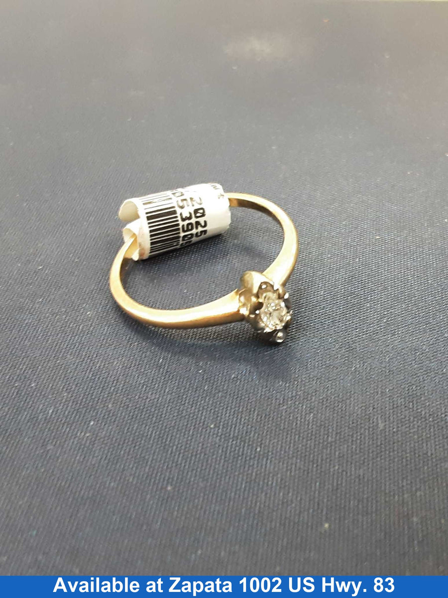 Women's Ring - Yellow Gold 14k (.585) 1.6 grams Size 10