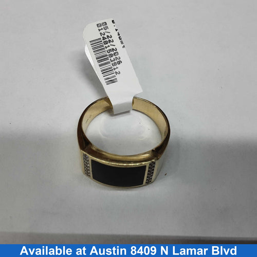 Men's Ring - Yellow Gold 14k (.585) 6.4 grams Size 10
