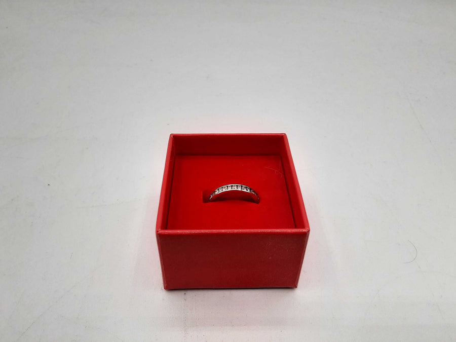 Women's Ring - Anniversary - White Gold 14k (.585) 2 grams Size 20
