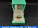Ring - Wedding Set - Yellow Gold 14k (.585) 4.9 grams Size 7.5