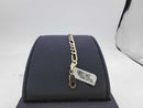 Figaro Bracelet - Yellow Gold 14k (.585) 5.9 grams 9 inch