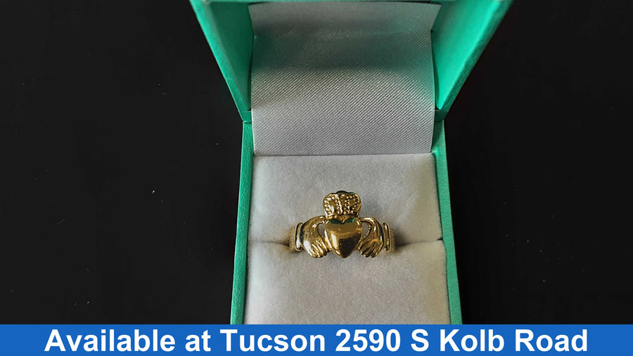 Women's Ring - Yellow Gold 14k (.585) 3.8 grams Size 11