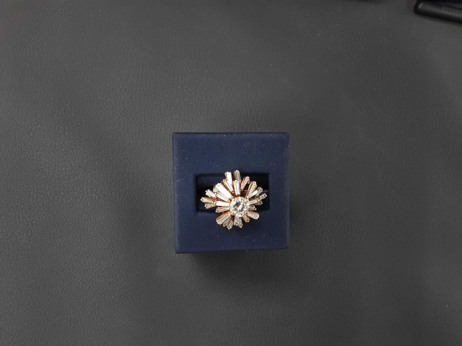 Women's Ring - Yellow Gold 10k (.417) 5.8 grams Size 8