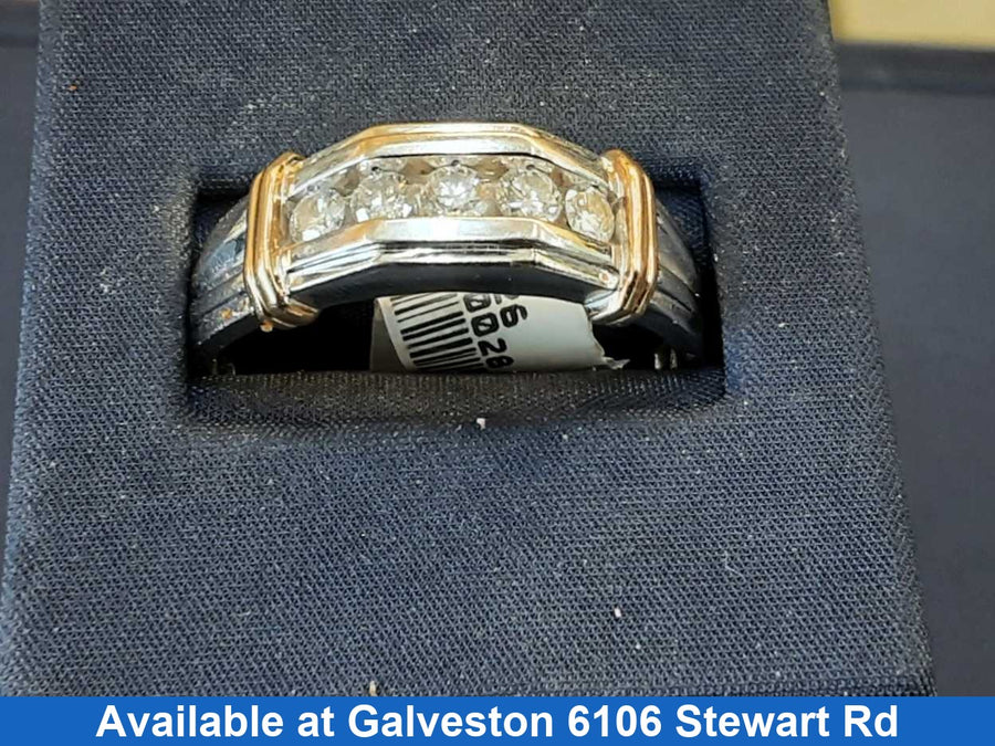 Men's Ring - White Gold 14k (.585) 6.9 grams Size 14