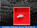 Women's Ring - Yellow Gold 10k (.417) 1.9 grams Size 20