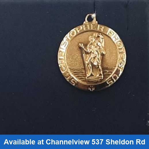 Coin Pendant - Yellow Gold 14k (.585) 4.3 grams