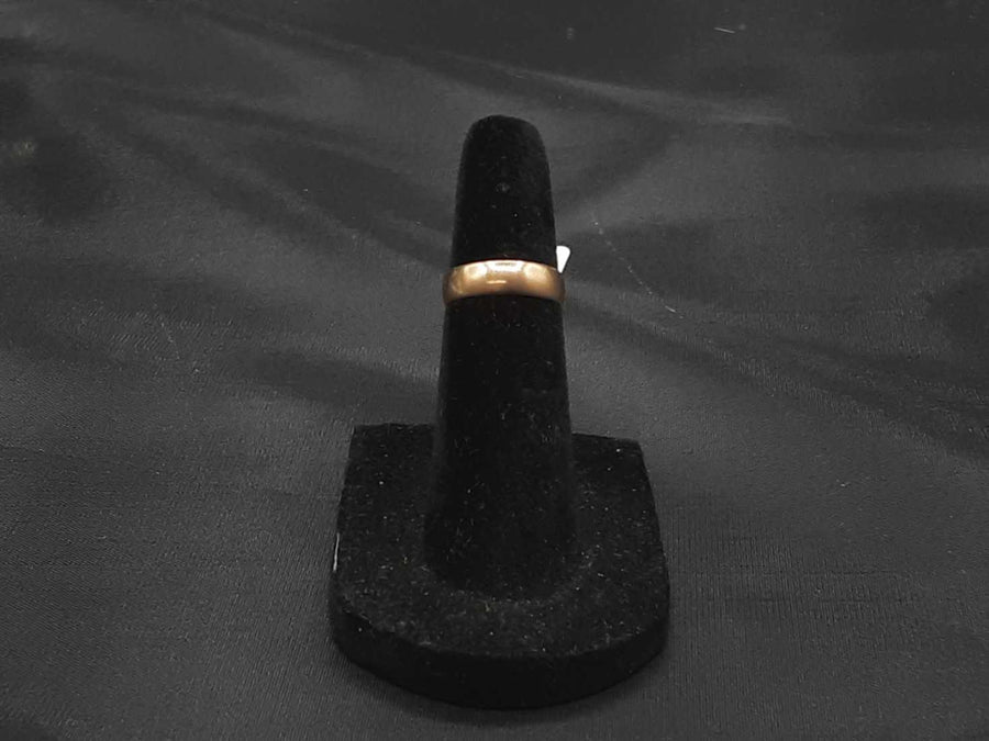 Ring - Wedding Band - Yellow Gold 10k (.417) 1.4 grams Size 2.5