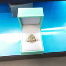 Women's Ring - Yellow Gold 10k (.417) 4.8 grams Size 7