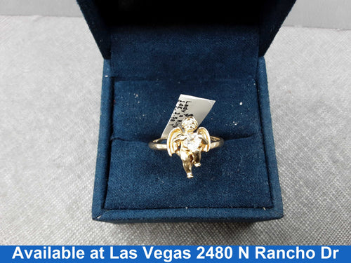 Women's Ring - Yellow Gold 14k (.585) 3.5 grams Size 8.5