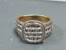 Men's Ring - Yellow Gold 10k (.417) 8.3 grams Size 10.5