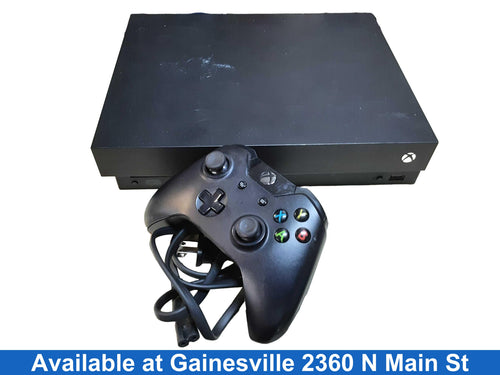 Microsoft Xbox One X (1tb) 1 Tb Black Video Game Console