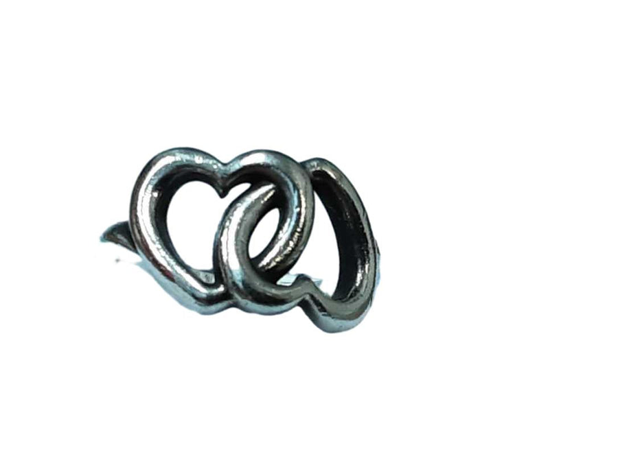 James Avery Linked Hearts Ring Silver Other Collectible