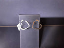 Bangle Earrings - Silver 3 grams