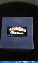 Women's Ring - Yellow Gold 14k (.585) 4.3 grams Size 7