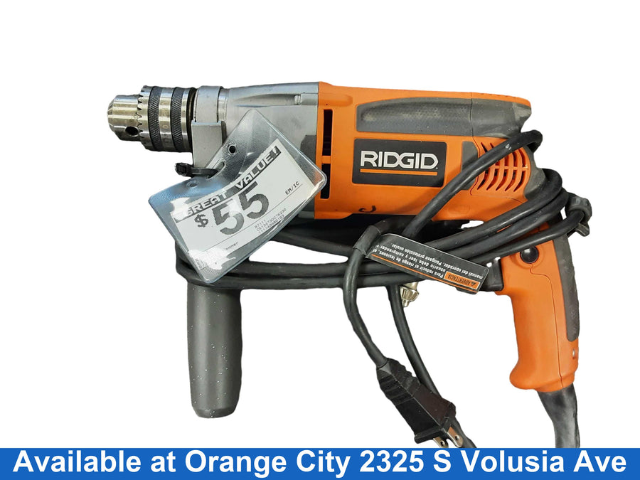Ridgid R7111 Orange Corded Hammer Drill