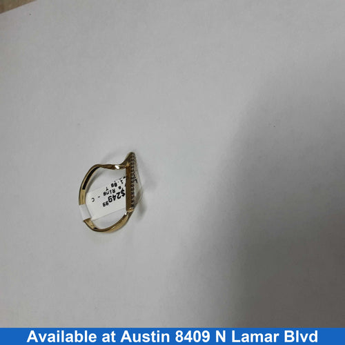 Women's Ring - Yellow Gold 10k (.417) 1.8 grams Size 7