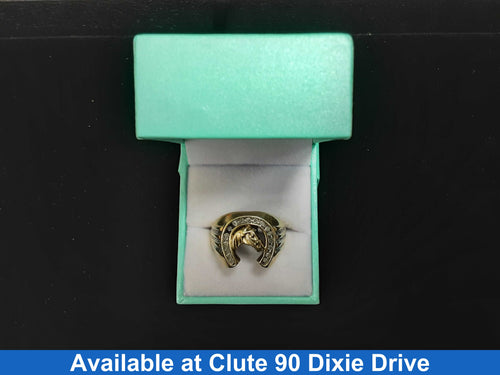 Men's Ring - Yellow Gold 10k (.417) 5.1 grams Size 10.5