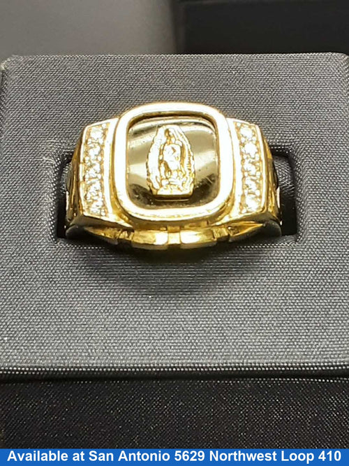 Men's Ring - Yellow Gold 14k (.585) 7.1 grams Size 10