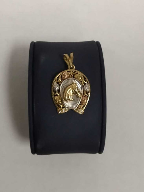 Pendant - Tricolor Gold 10k (.417) 7.1 grams