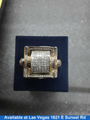 Men's Ring - Yellow Gold 14k (.585) 17.8 grams Size 9