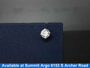 Single Stud Earrings - Silver 0.3 grams
