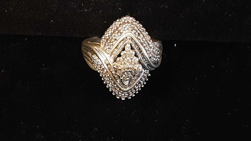 Women's Ring - Silver 6.7 grams Size 8