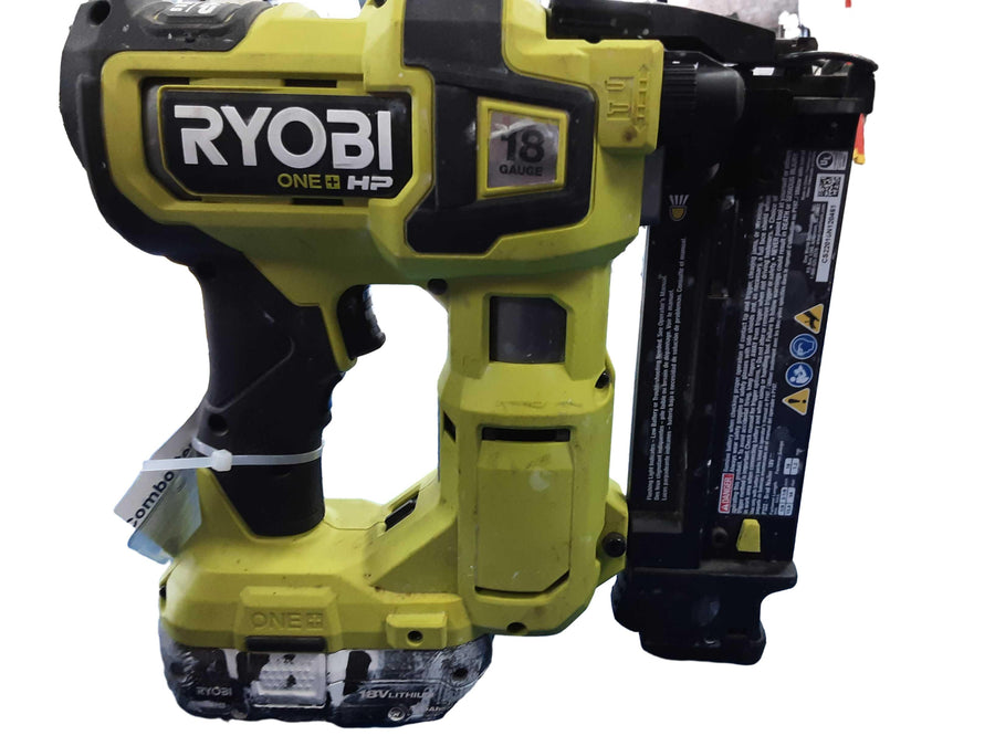 Ryobi P322 Green Cordless Brad Nailer