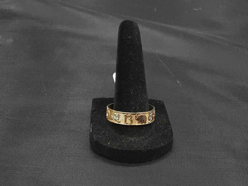 Men's Ring - Yellow Gold 14k (.585) 4.1 grams Size 13