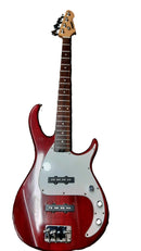 Peavey Milestone Iii Red Electric Bass Guitar