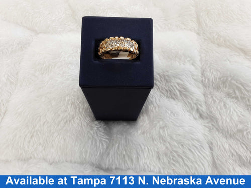 Men's Ring - Yellow Gold 14k (.585) 4.2 grams Size 9